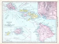 Hawaii, World Atlas 1913